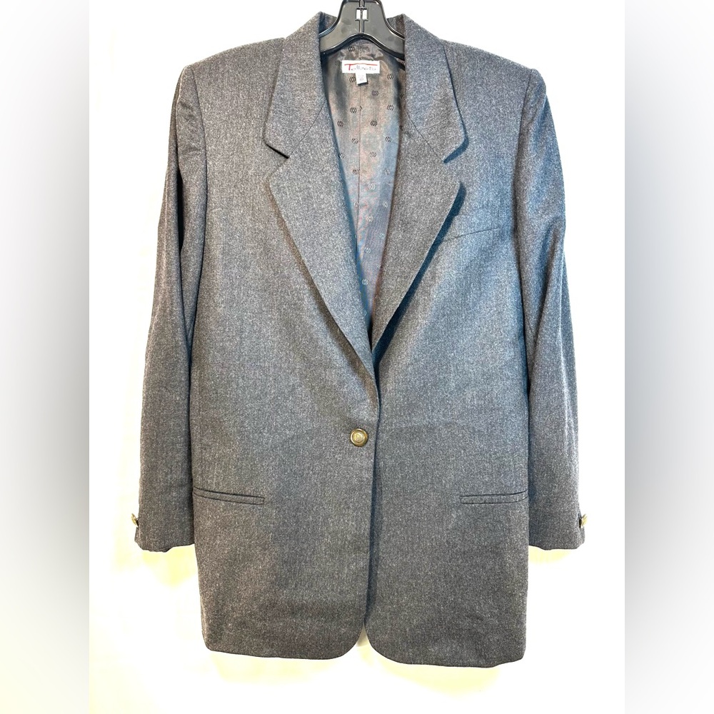 Talbots Charcoal Blazer